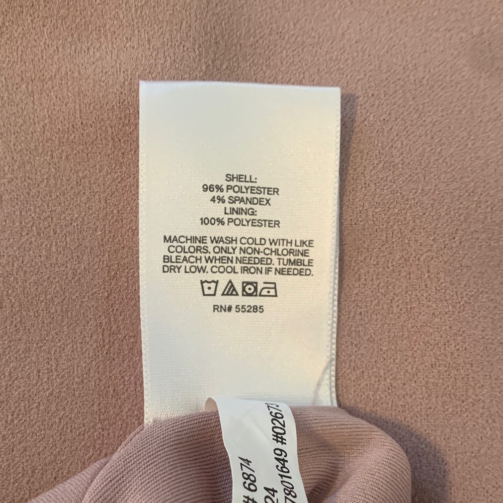 Express Mauve Square-Neck Midi Dress - Picture 9 of 9